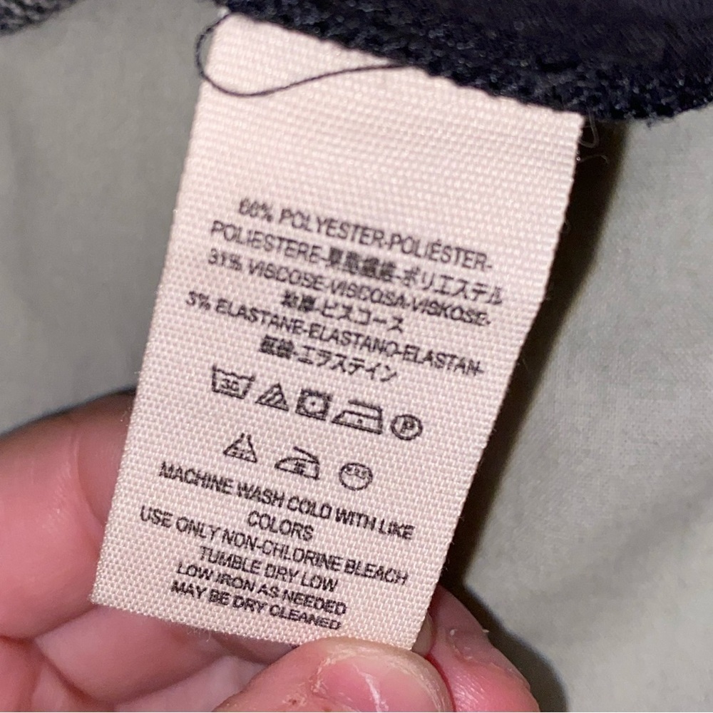 Free People Kick Flare Plaid Cropped High Rise Gray Trouser Pants Plaid Office - Picture 9 of 14